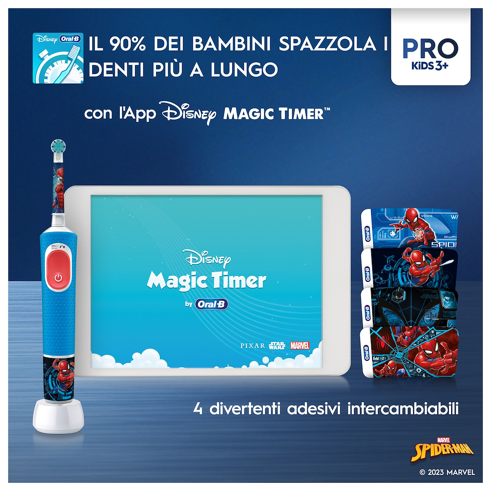 ORAL-B VITALITYPROSPIDERMAN - Elektrische Zahnbürste Kids Spider-Man
