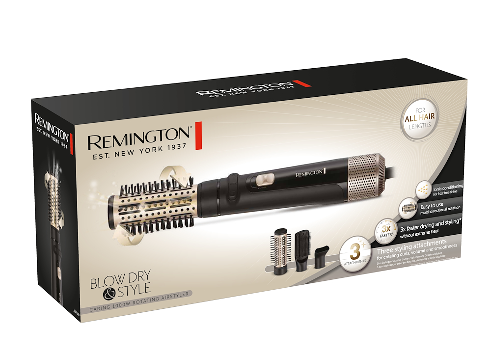 REMINGTON AS7580 - Haartrockner Bürste 1000W Blow Dry & Style