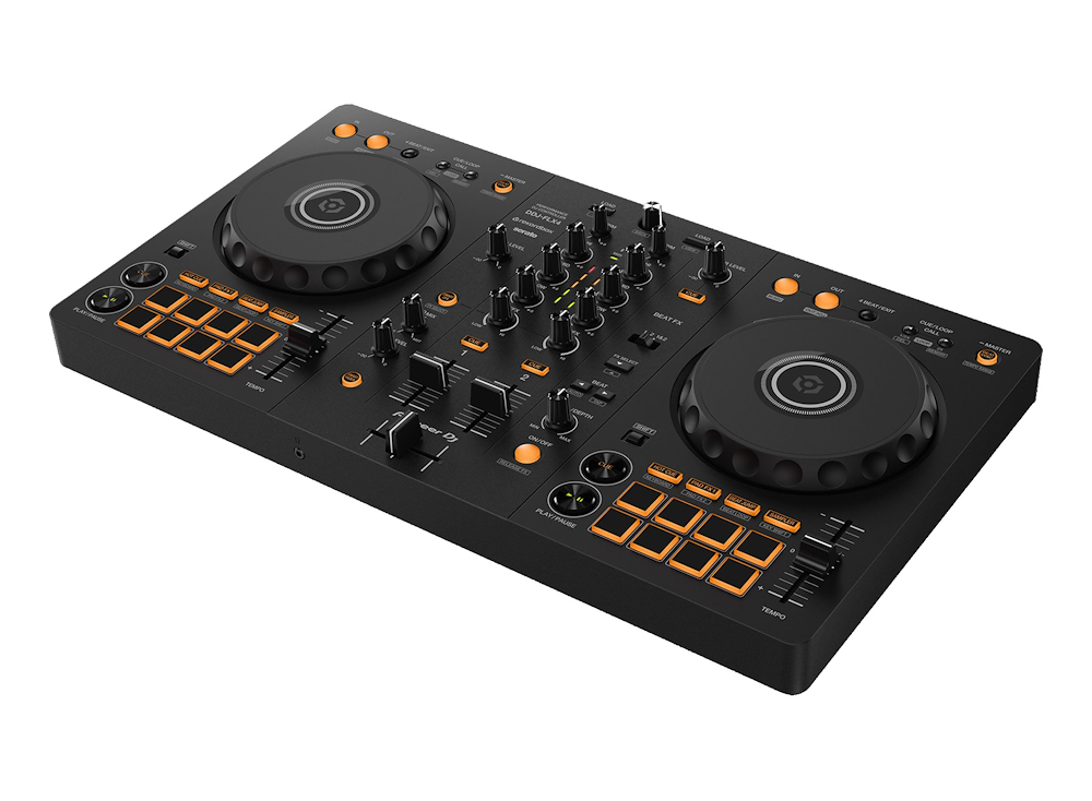 PIONEER FLX4 - Pioneer DJ FLX-4 Controller für zwei Kanäle