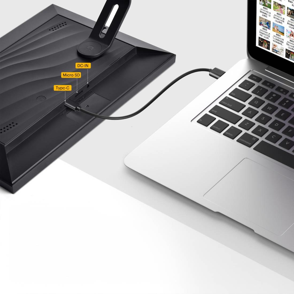 KODAK RCF1018W - digitale Bilderrahmen 10" Holzrahmen