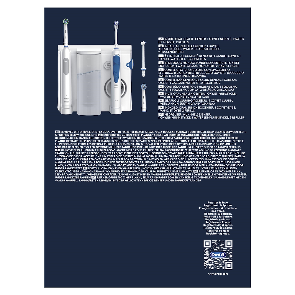 ORAL-B ORALCENTERPRO1 - Oral-B Health Center mit Idropulsore