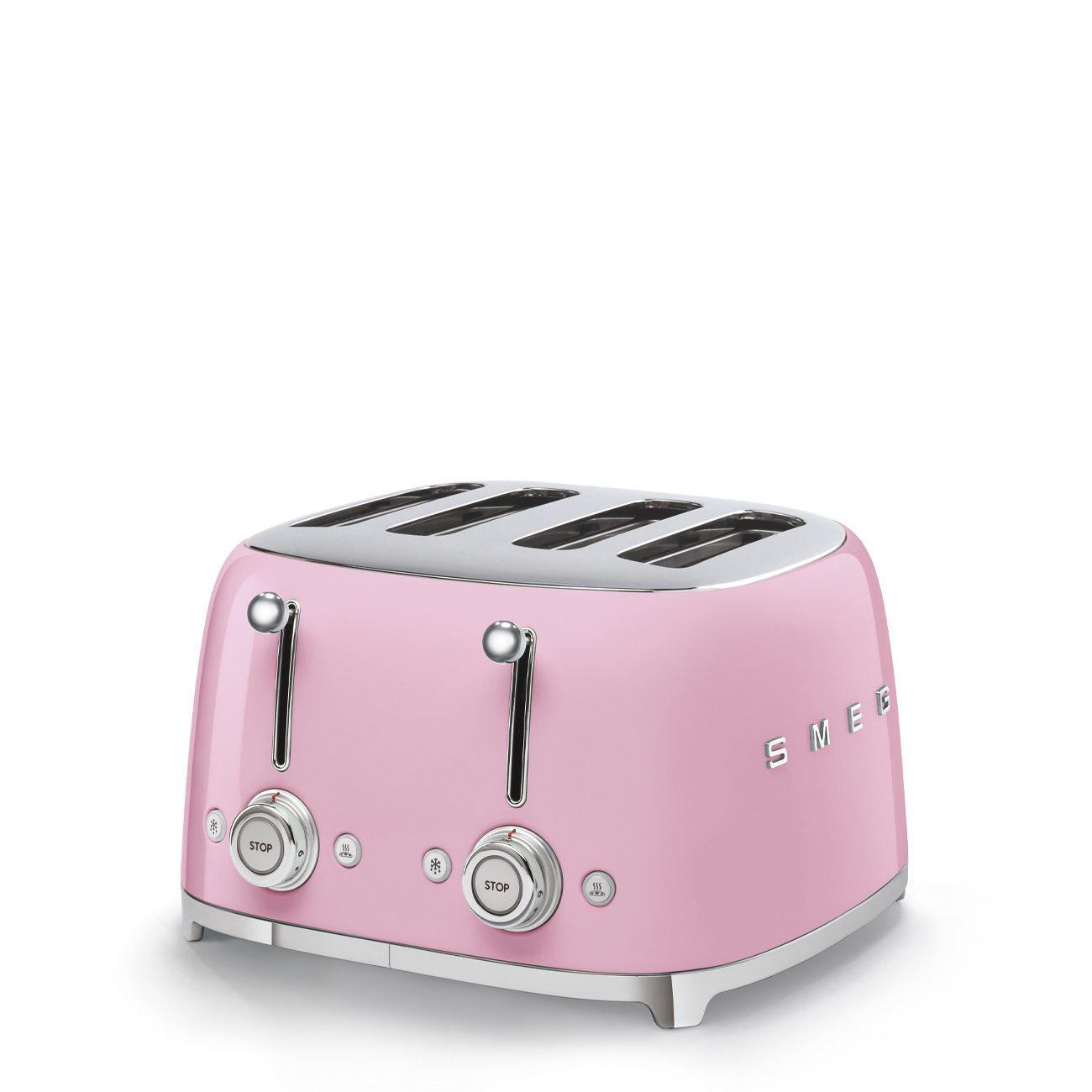 SMEG TSF03PKEU - Toaster 50er Stil Rosa von