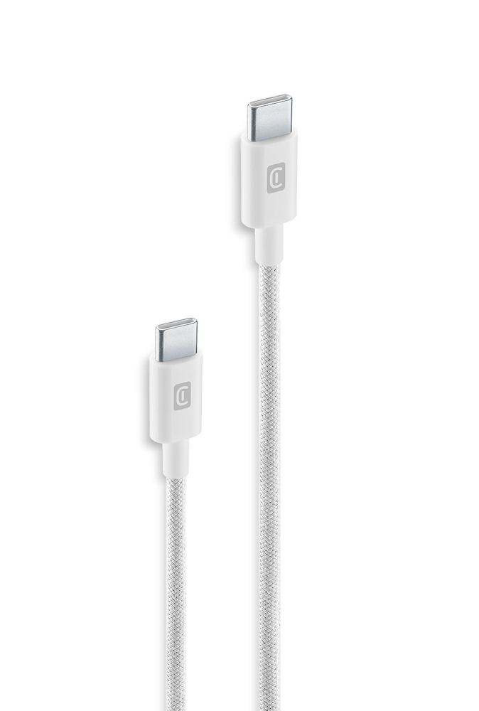 CELLULAR LINE USBDATABRCTOC06W - Ultra-Robuster USB-C Kabel 0,6m