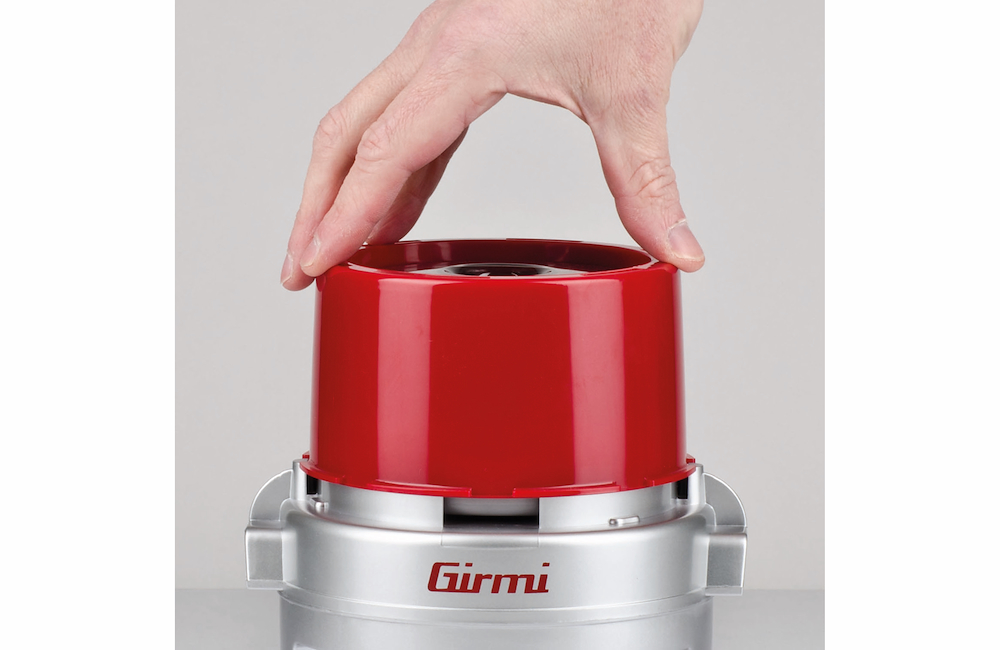 GIRMI TR20SILVERROSSO - Tritatutto 320W mit Pulse-Funktion 0.25L