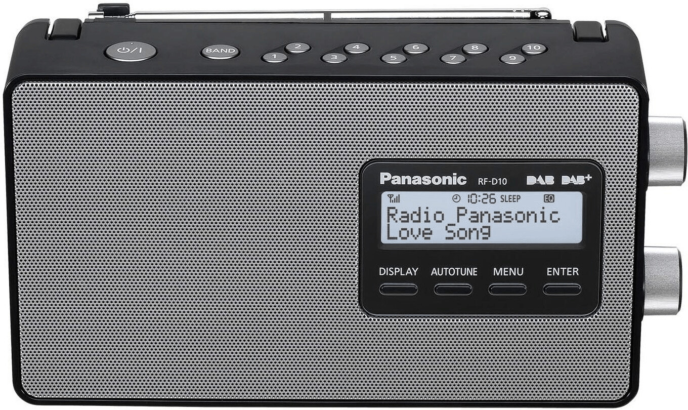PANASONIC RFD10EGK - Panasonic RF-D10EGK DAB+ Radio