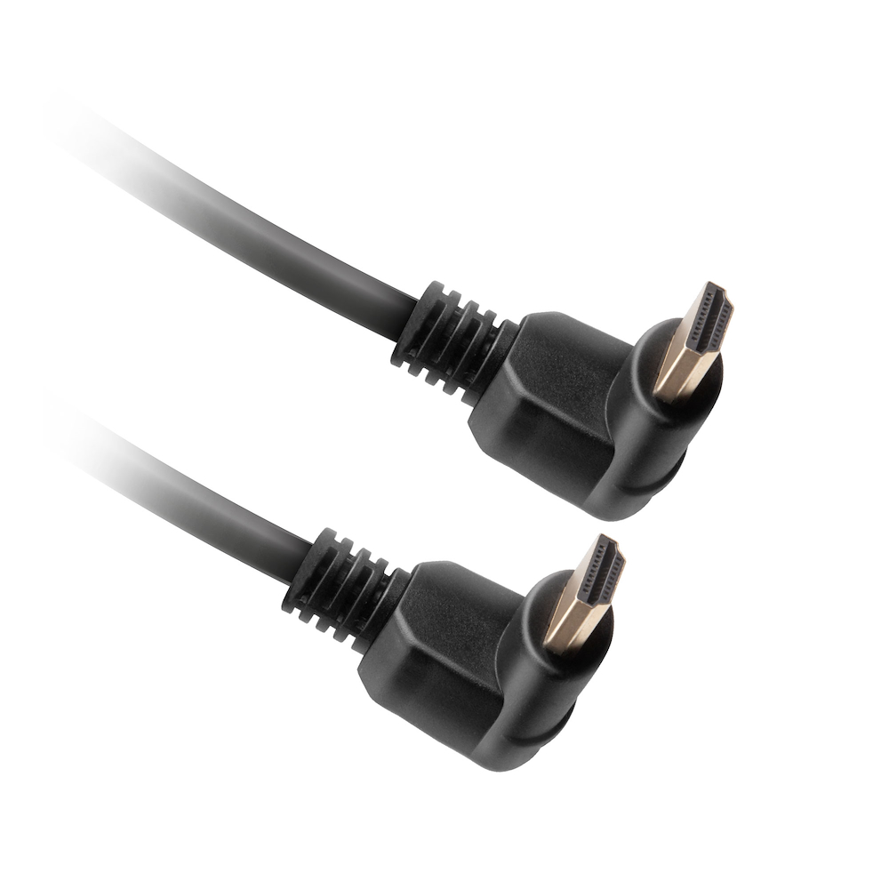 EKON ECVHDMI2X90MM30 - HDMI Kabel 2x90 Grad 3 Meter