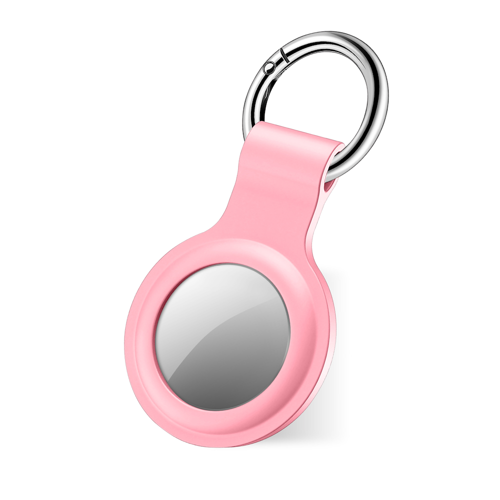 SBS TEAIRTAGCASEP - Silicone Cover für AirTag in Rosa