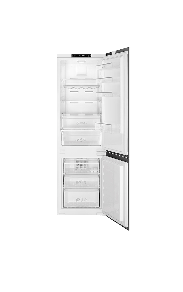 SMEG EXP177TNE - Kombigerät No Frost Energieklasse E