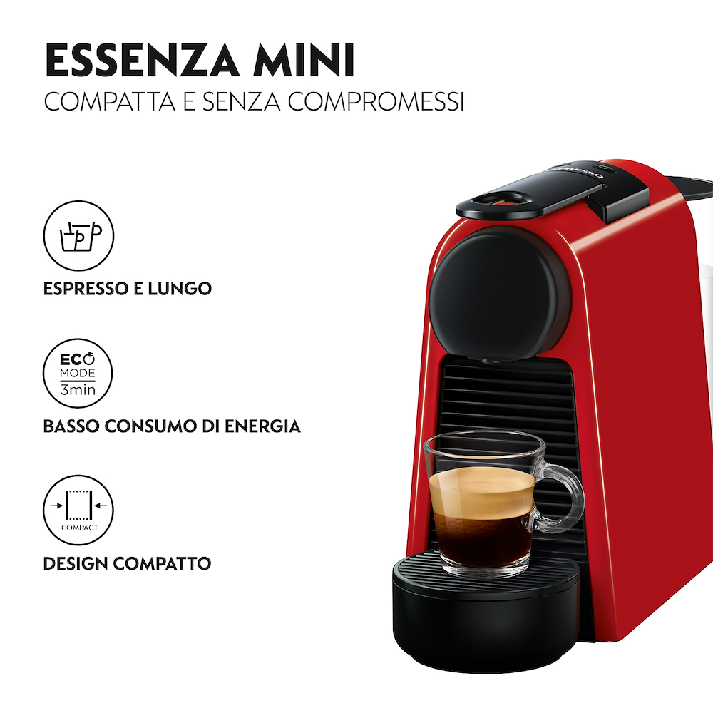 DE LONGHI EN85R - Nespresso Mini Kaffeemaschine