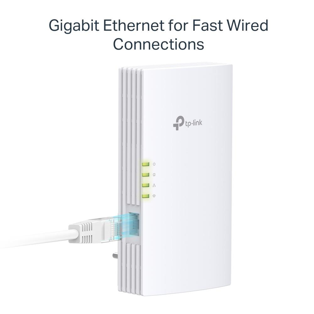 TP-LINK TLWPA7817KIT - Powerline Kit AV1000 mit Wi-Fi 6 AX1500