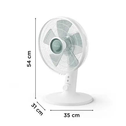 ROWENTA VU2740 - Tischventilator 20W TurboStille