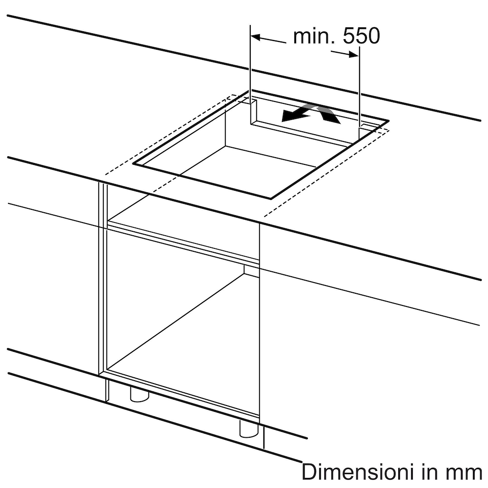 BOSCH PVS61RBB5E - Bosch PVS61RBB5E 60cm Induktionskochfeld
