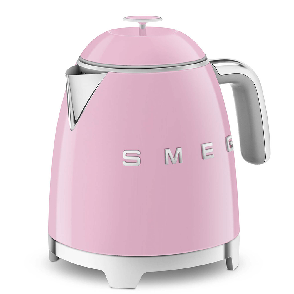 SMEG KLF05PKEU - Mini-Wasserkocher im 50er Jahre Stil Rosa