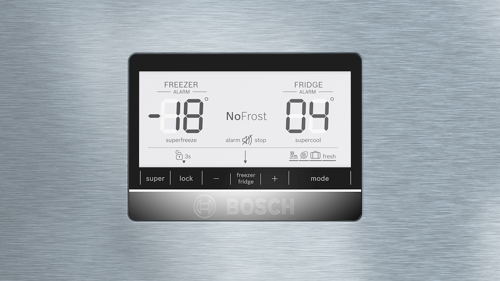 BOSCH KGN86AIDR - Kombigerät 631 L Edelstahl von