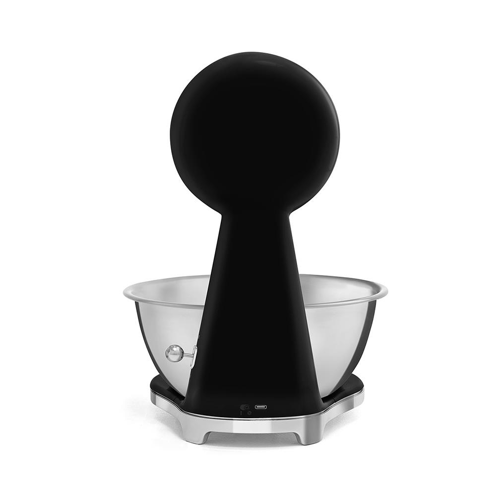 SMEG KSF01BLWW - Smeg Küchenwaage 5kg im Retro-Stil Schwarz