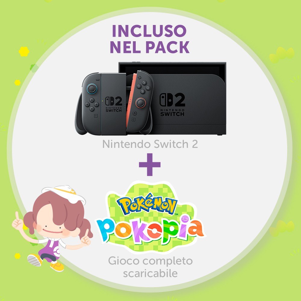 NINTENDO SWITCH 2 - Konsole mit Pokémon Pokopia