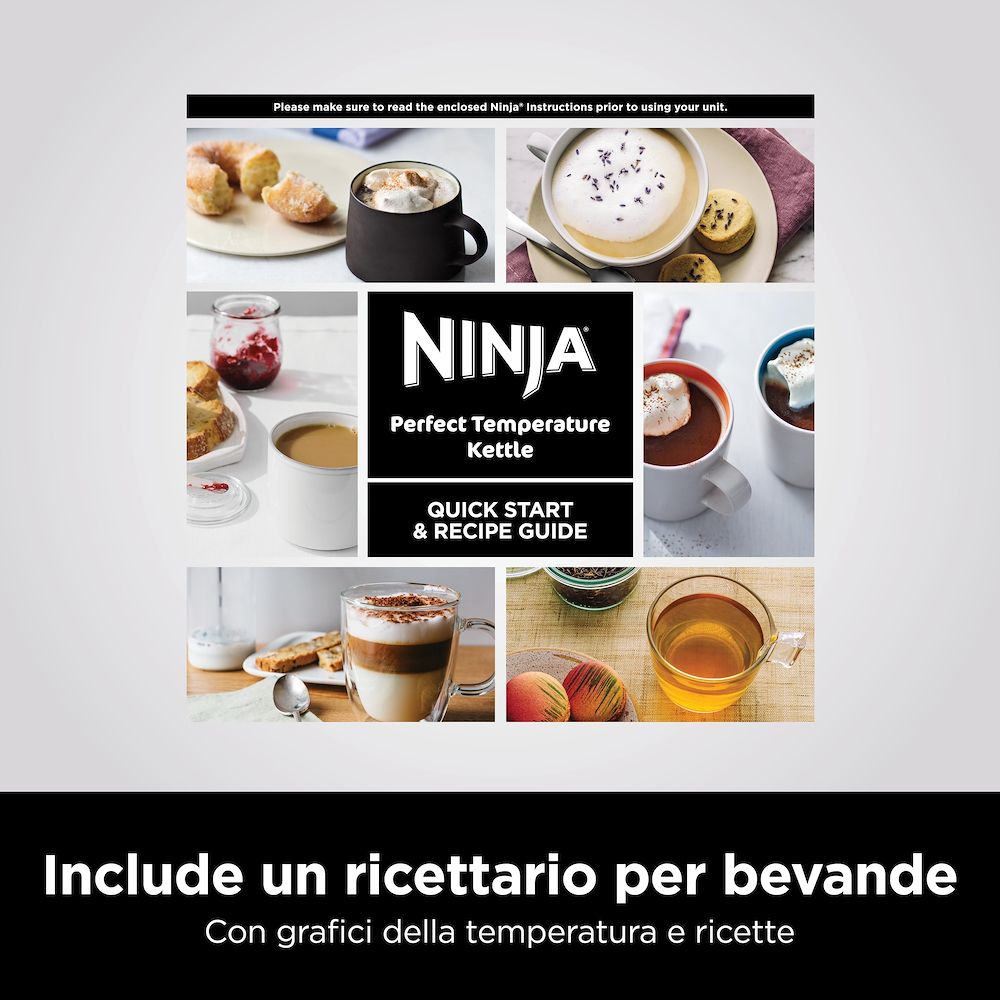 NINJA KT201EU - Ninja Wasserkocher 1.7L mit Präzision