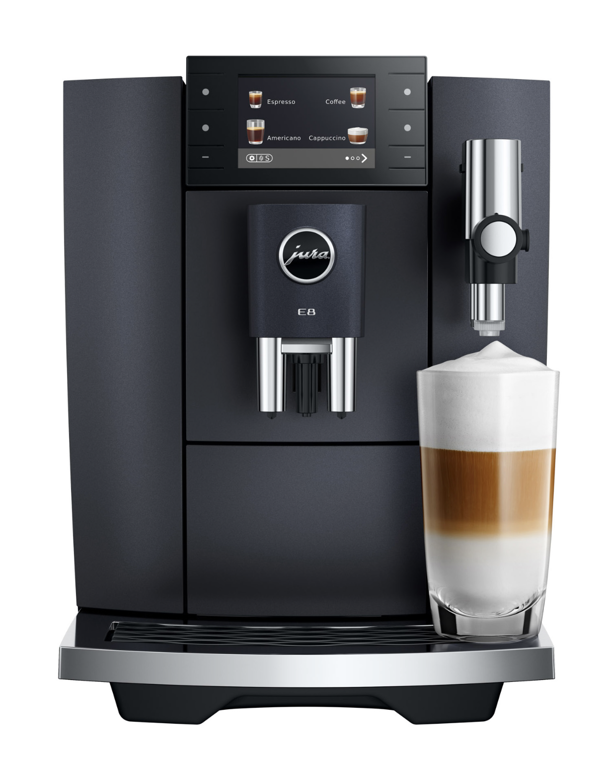 JURA E8COSMICBLACK - Kaffeevollautomat Cosmic Black