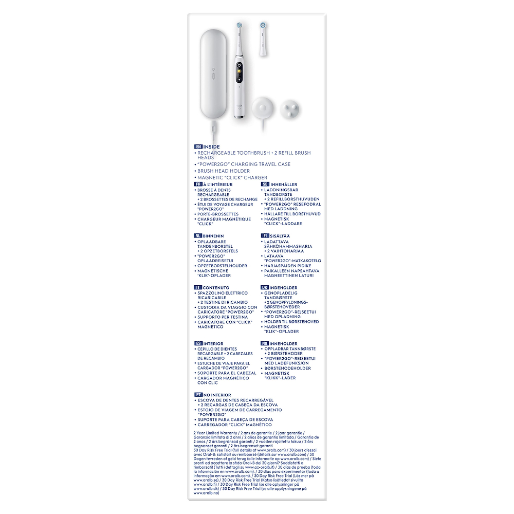 ORAL-B IO9SWHITE - Oral-B iO Series 9 Elektrische Zahnbürste White Alabaster