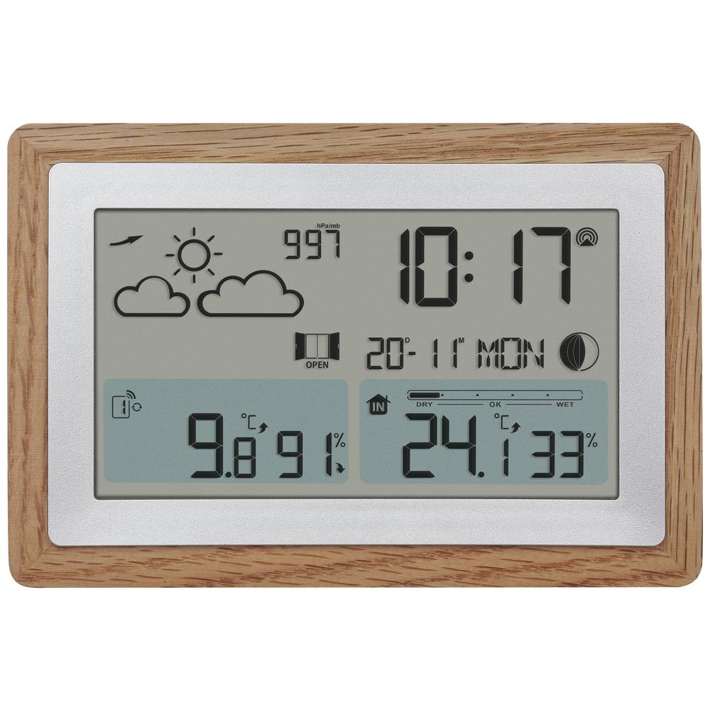 TFA 35.1167.54 - Funk-Wetterstation OAK mit Außensensor