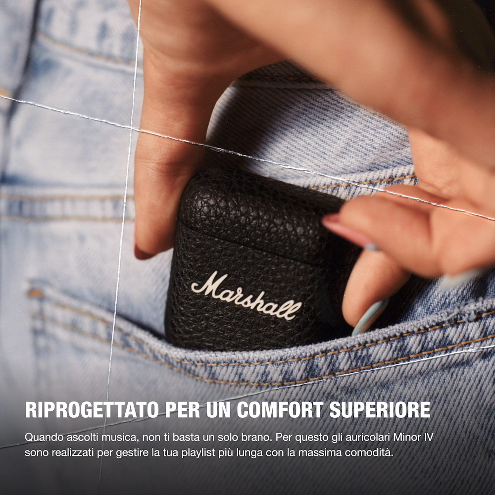 MARSHALL 1006653 - In-Ear Kopfhörer Minor IV TWS 30 Stunden