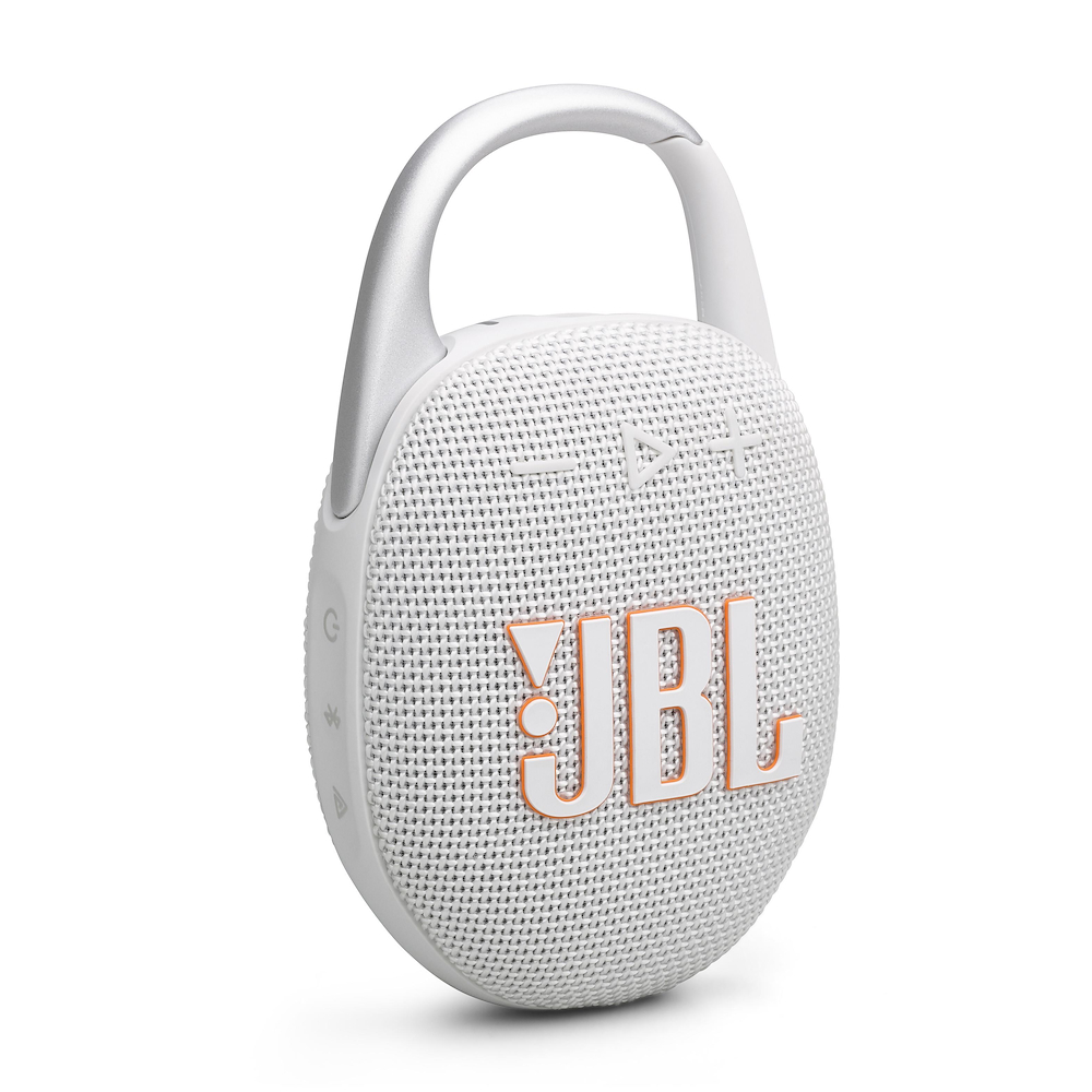 JBL JBLCLIP5WHT - Clip 5 Tragbarer Bluetooth-Lautsprecher Weiß