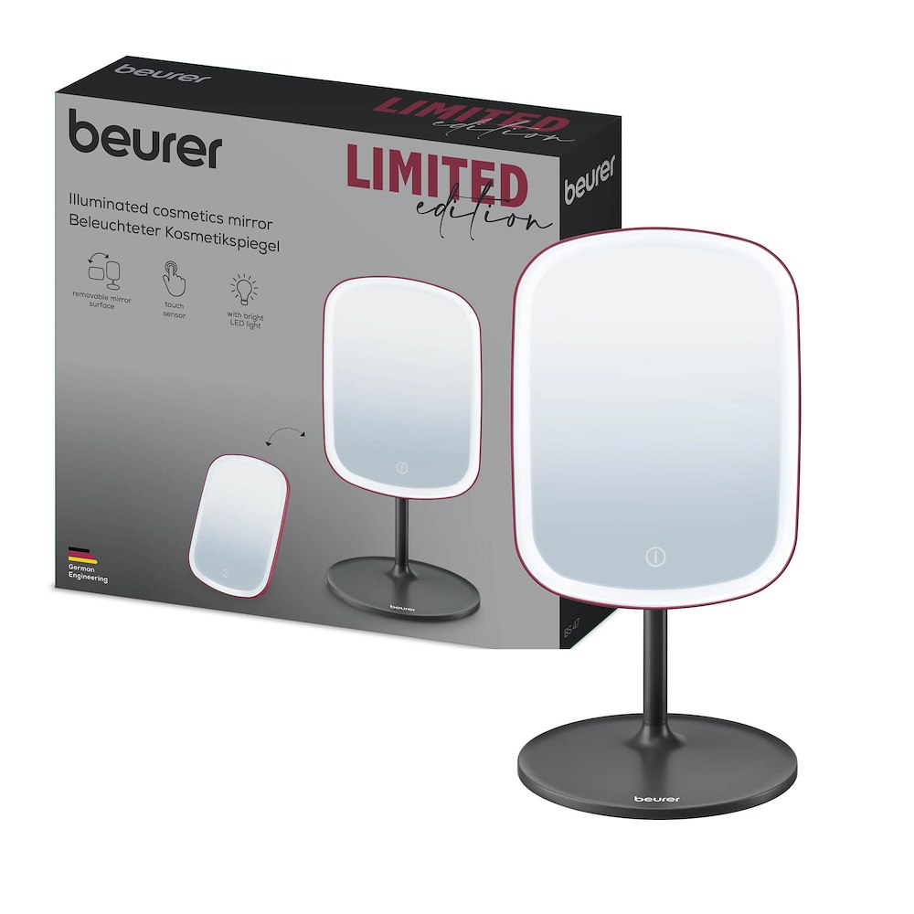 BEURER BS47LTDED2025 - Wiederaufladbarer LED Spiegel