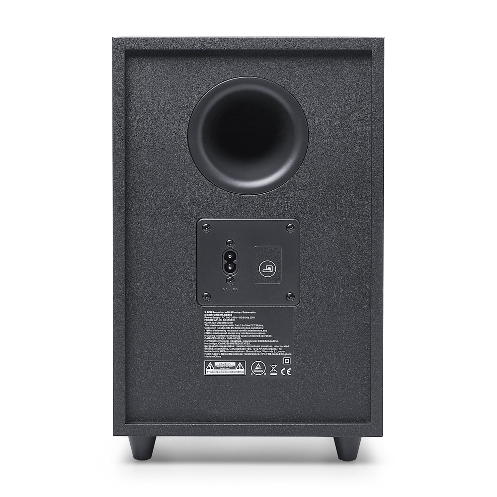 JBL JBLSB550BLKEP - Cinema SB550 3.1-Kanal Soundbar mit Subwoofer