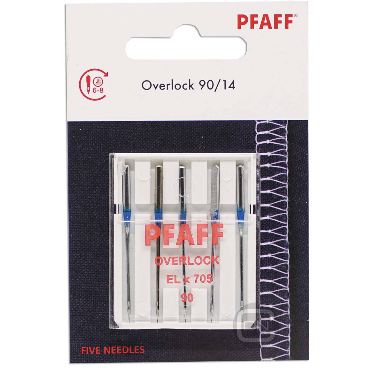 PFAFF ELx705CF 90/14 - Pfaff Overlock-Nadeln ELx705 CF 90/14