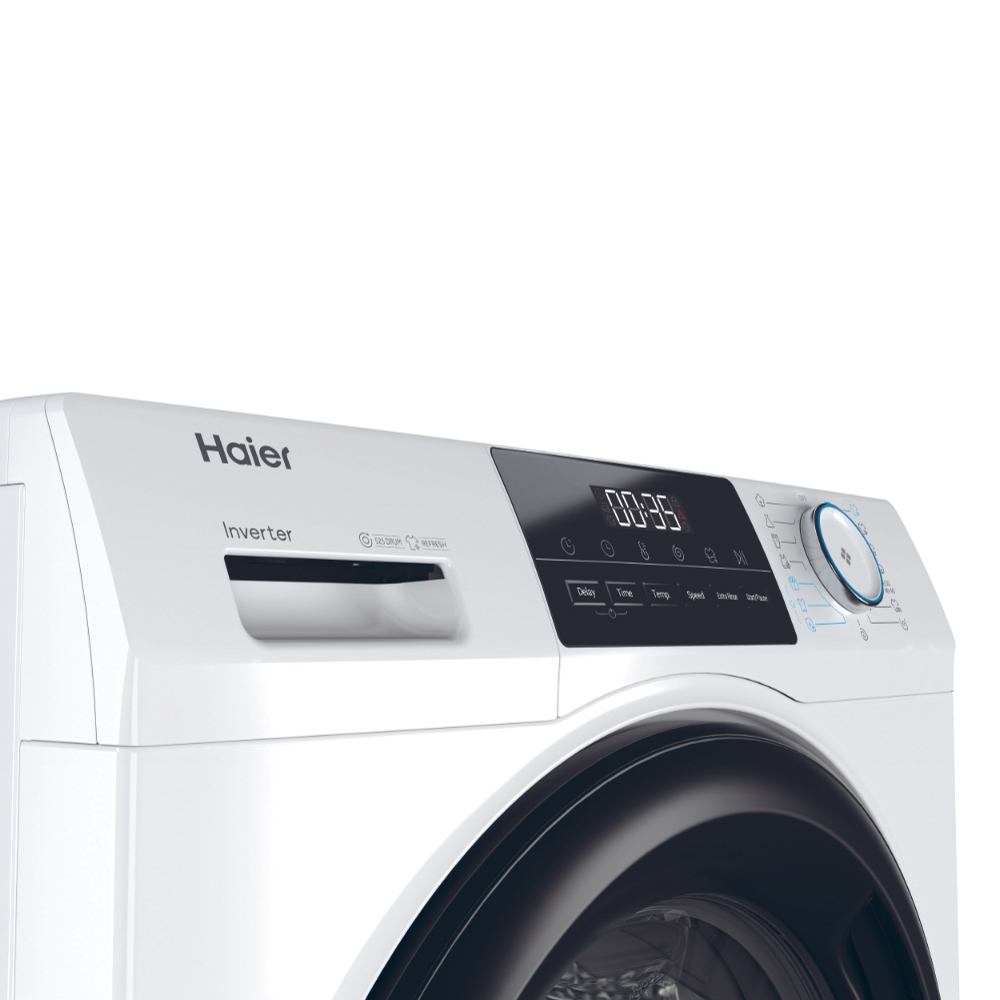 HAIER HW80BP14929AS - Waschmaschine 8 kg 1400 U/min Weiß