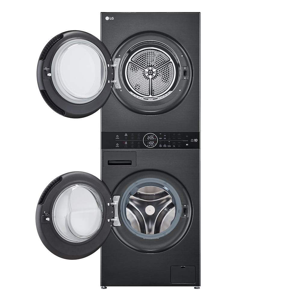 LG WT1210BBF - Waschturm 12/10kg Wi-Fi Schwarz