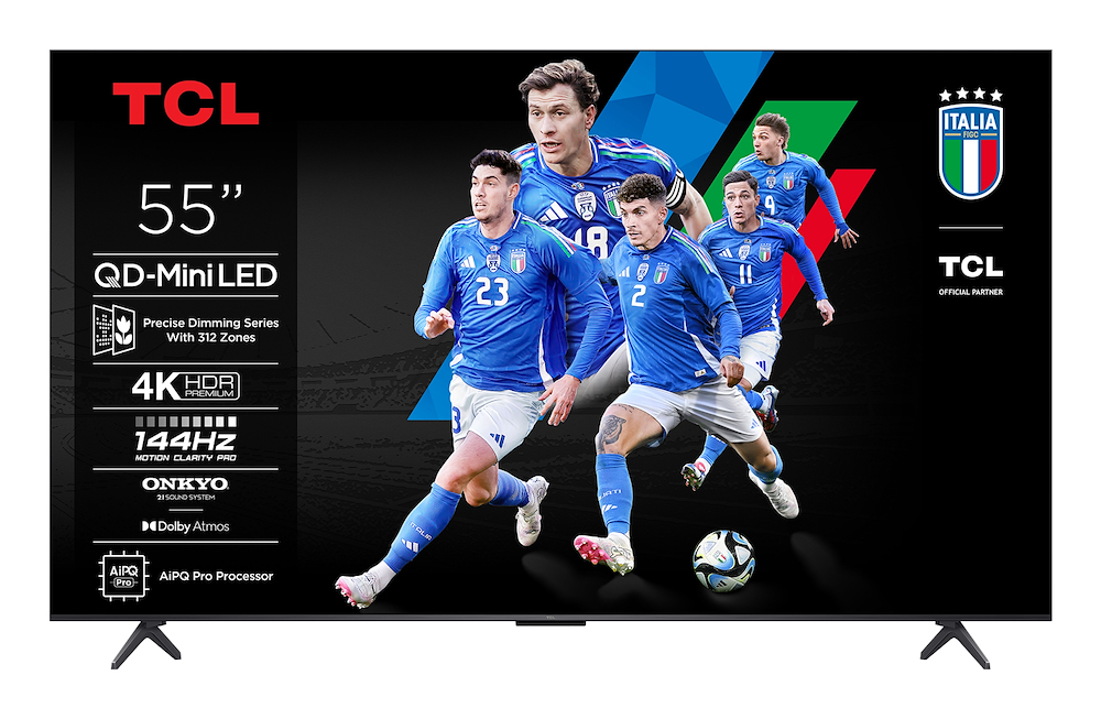 TCL 55C69KS - 55" MiniLED 4K TV mit Onkyo Audio
