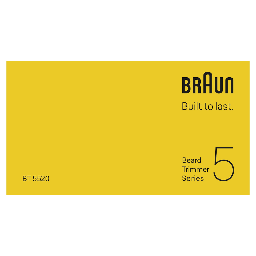 BRAUN BT5520 - Braun Barttrimmer Series 5 mit 40 Längen