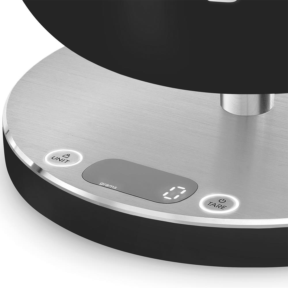 SMEG KSC01BLMWW - Digitale Küchenwaage 5kg Schwarz