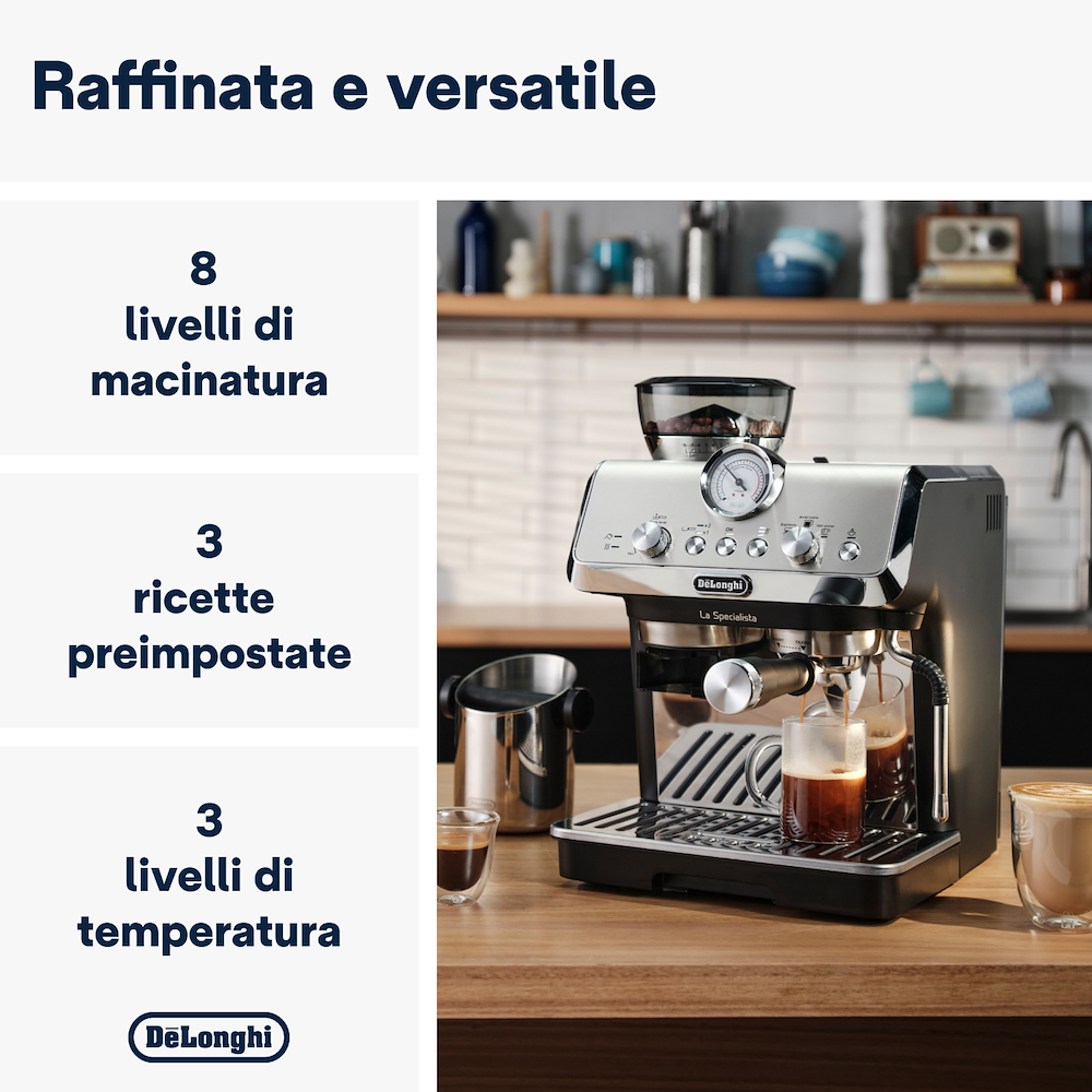 DE LONGHI EC9155MB - De'Longhi La Specialista Arte Siebträger-Espressomaschine