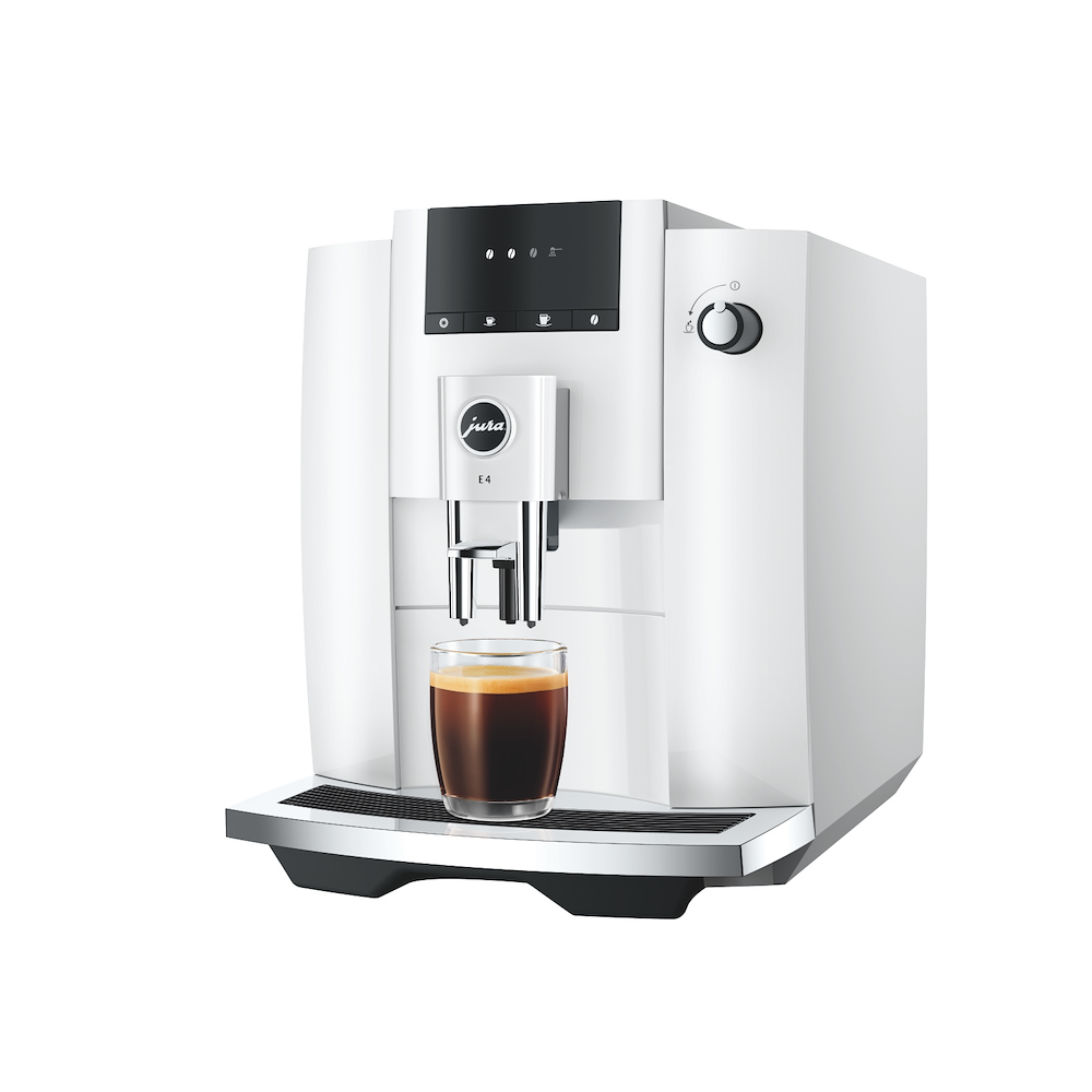 JURA E4PIANOWHITE - E4 Kaffeevollautomat Piano White