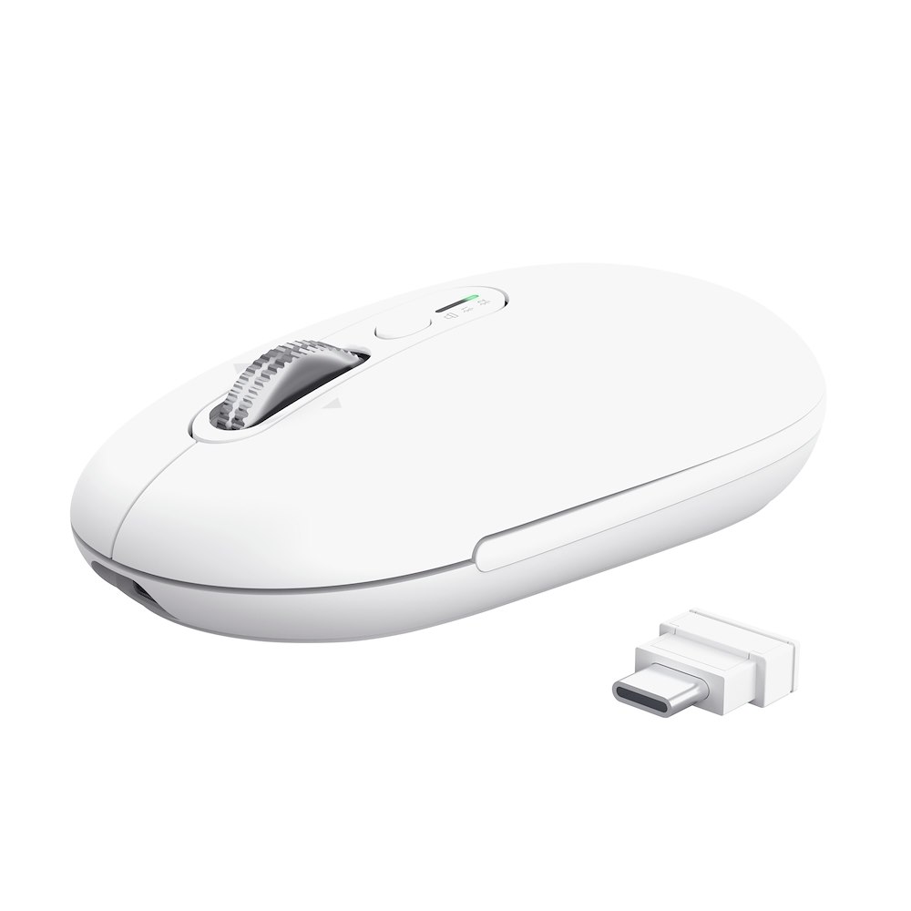 TRUST 26019 - Schlanker Wireless Maus weiß