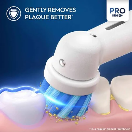 ORAL-B AA39988 - BRAUN Oral-B Spiderman 4er Pack Ersatz-Aufsteckbürsten für Kinder