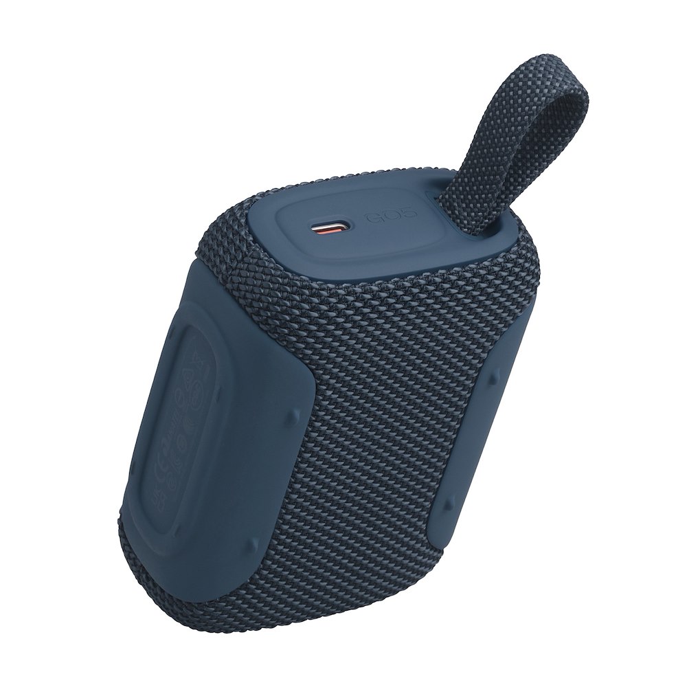 JBL JBLGO5BLU - Kompakter Mini Lautsprecher Blau