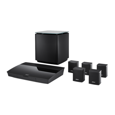 BOSE 8106142110 - Bose Lifestyle 550 Home Entertainment System mit Virtually Invisible® Series II Lautsprechern​