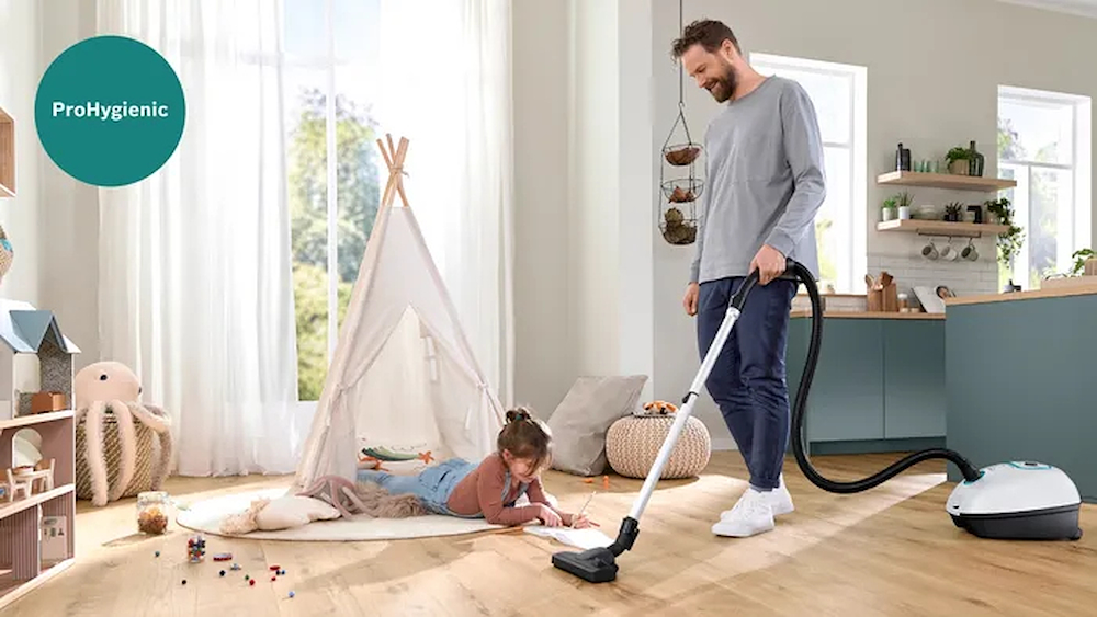 BOSCH BGB41HYG1H - Bosch Serie 4 ProHygienic Staubsauger mit Beutel