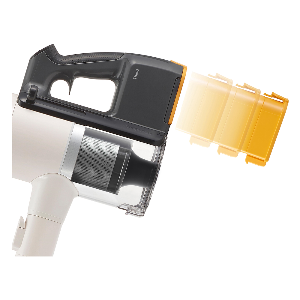 LG A9KLITE1C - Kabelloser Staubsauger 220W mit Wi-Fi Beige