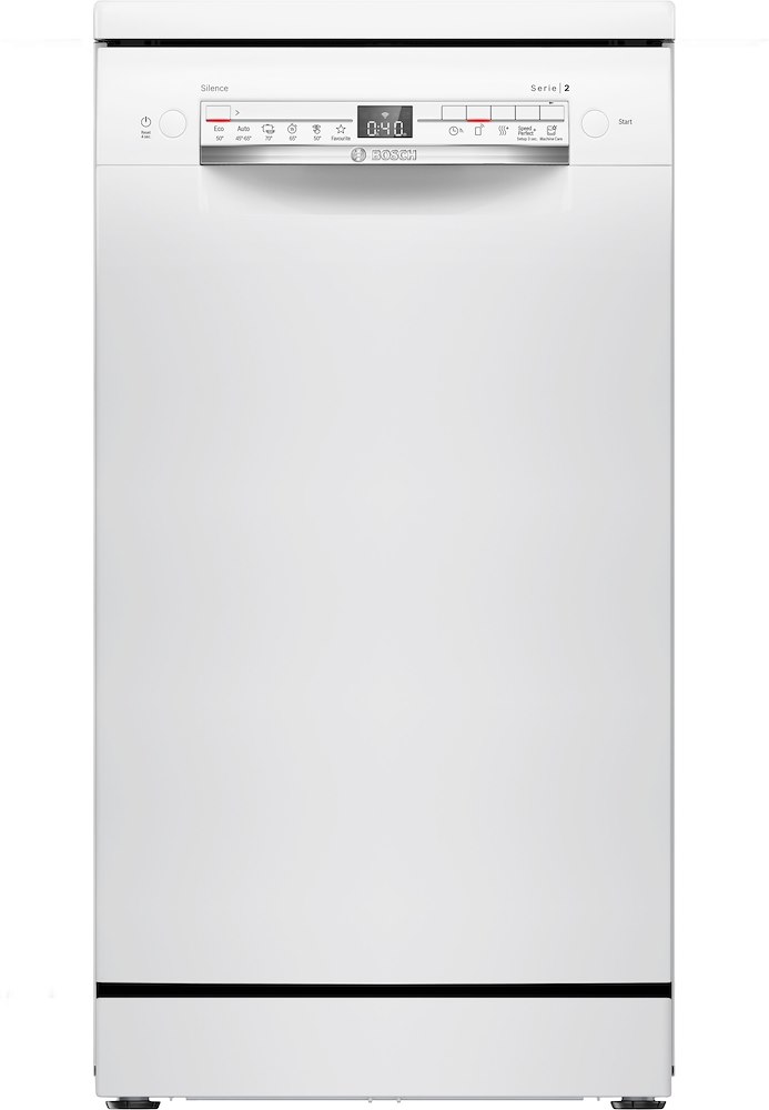 BOSCH SPS2HKW55E - Slim Geschirrspüler 45cm Weiß