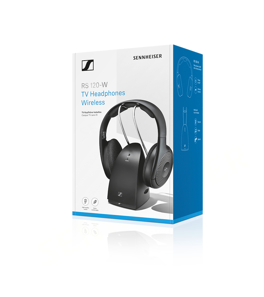 SENNHEISER RS120W - Sennheiser RS 120-W Kabelloser TV-Kopfhörer
