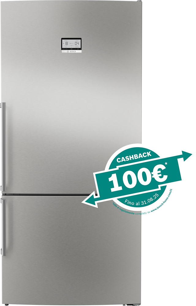 BOSCH KGN86AIDR - Kombigerät 631 L Edelstahl von
