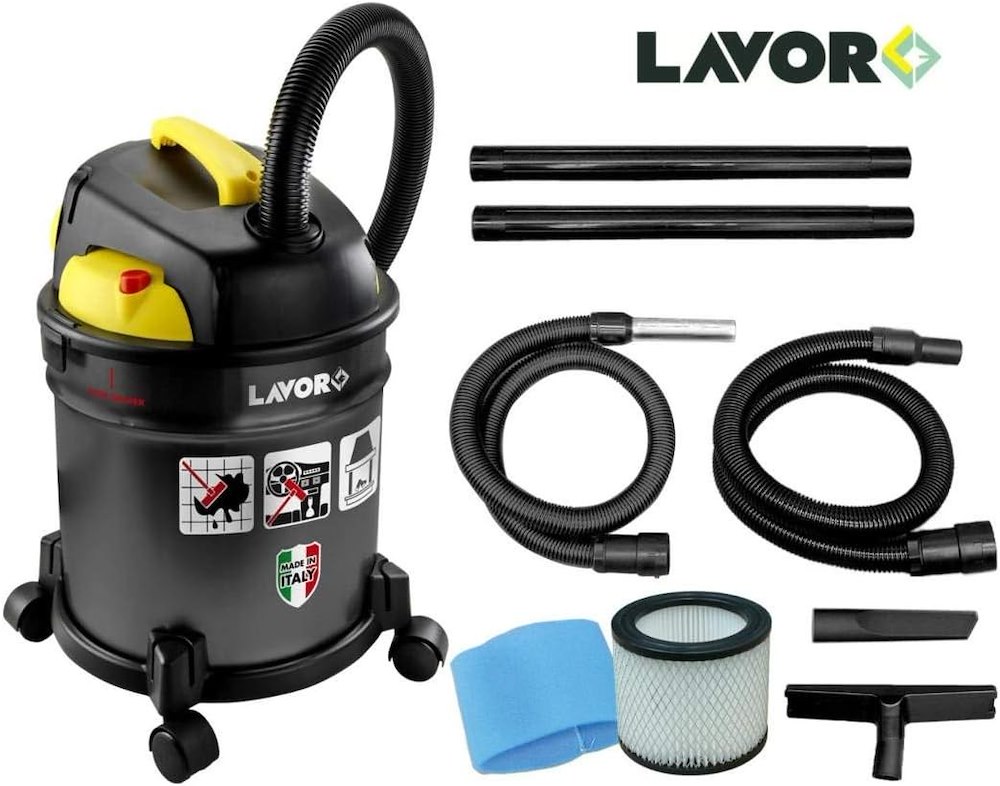 LAVOR FREDDY4IN1 0763455 BIDONE ASP. 4IN1 1200W 20LT NERO/VERDE