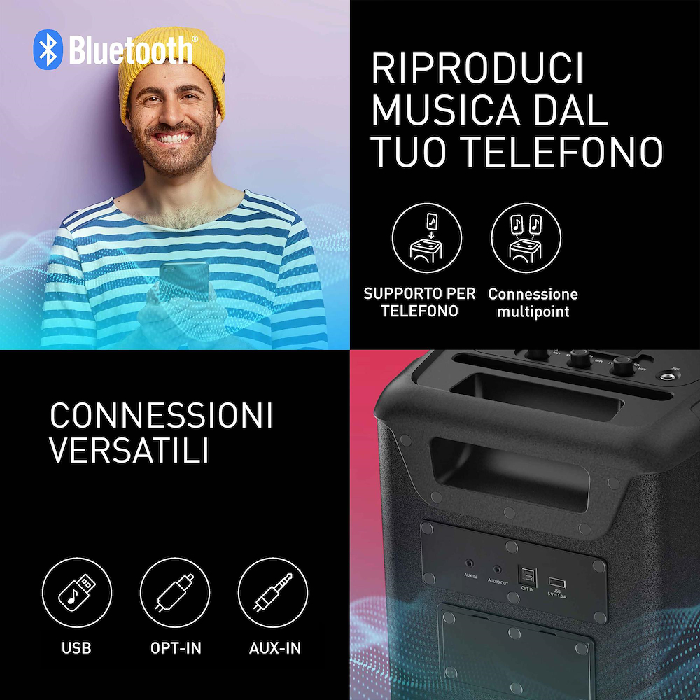 PANASONIC SCBMAX5EK - Panasonic SC-CMAX5 Bluetooth-Audiosystem