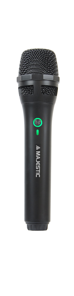 MAJESTIC MIC601WBK - Wireless Mikrofon MIC-601W von