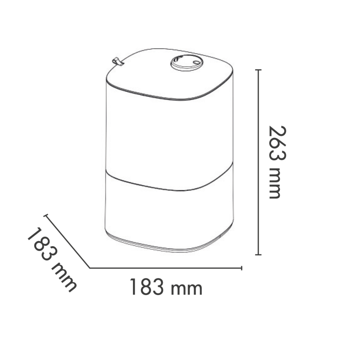 ARGO HYDROZEN - 40W Luftbefeuchter mit WiFi