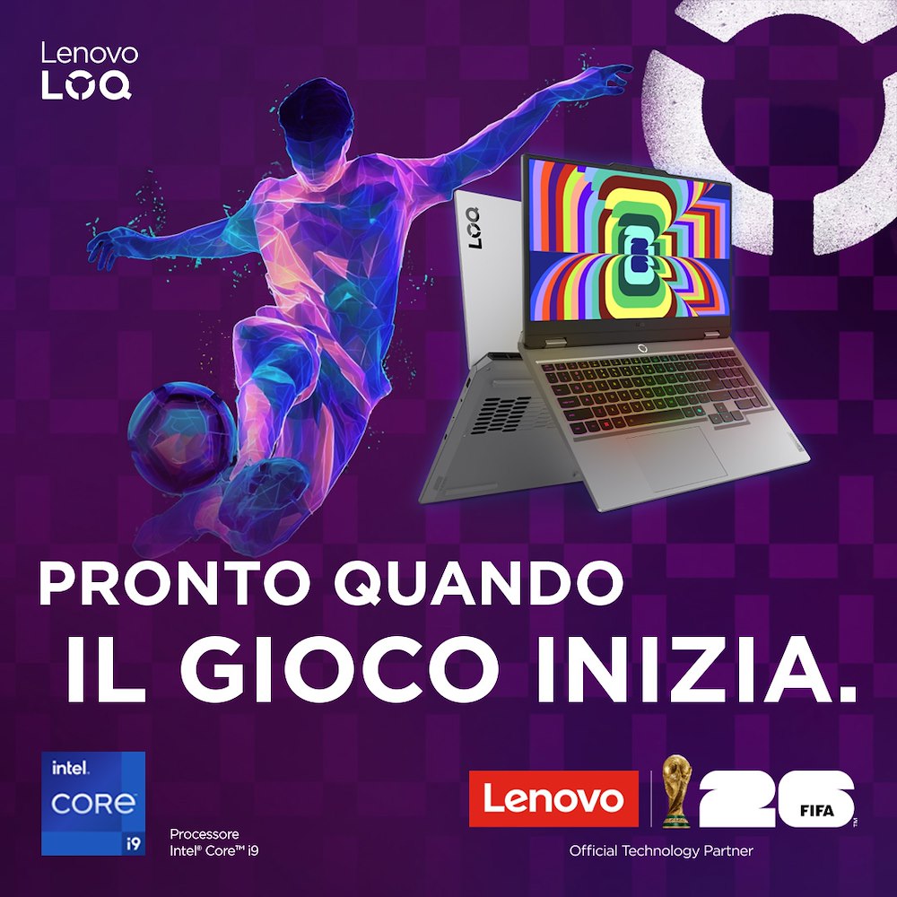 LENOVO 83JE01E9IX - Notebook LOQ 15,6" Intel Core i7